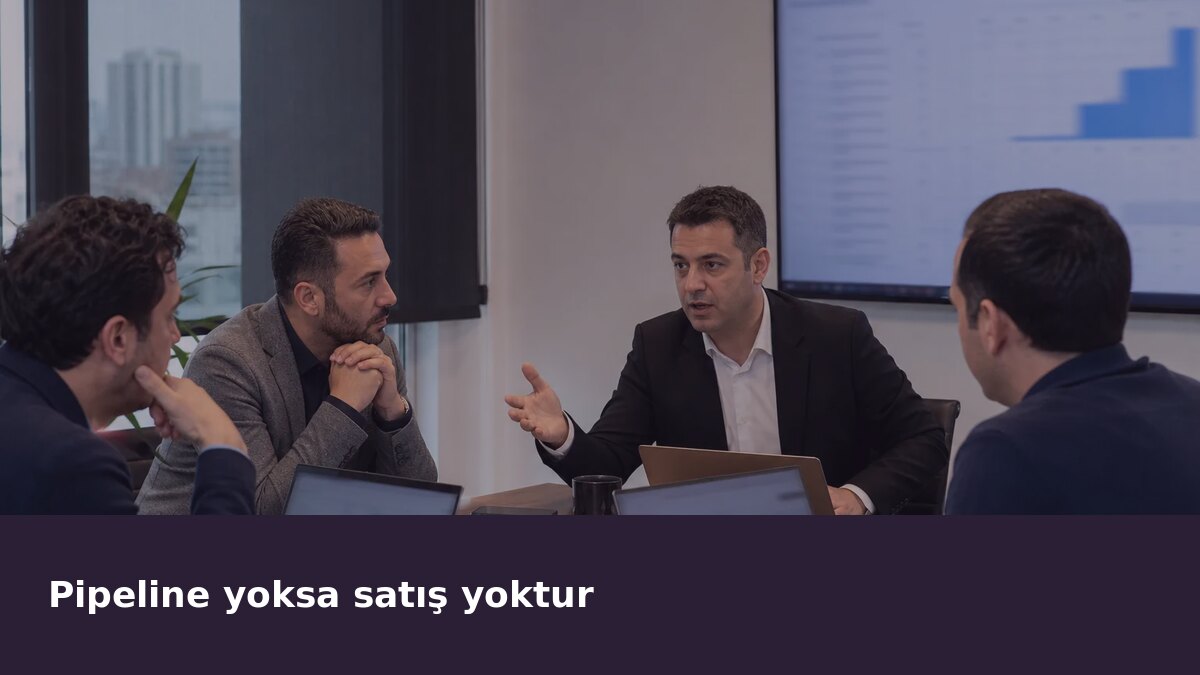 Satış Ekibi Var, Pipeline Yok: Müdür İçin 4 Disiplin